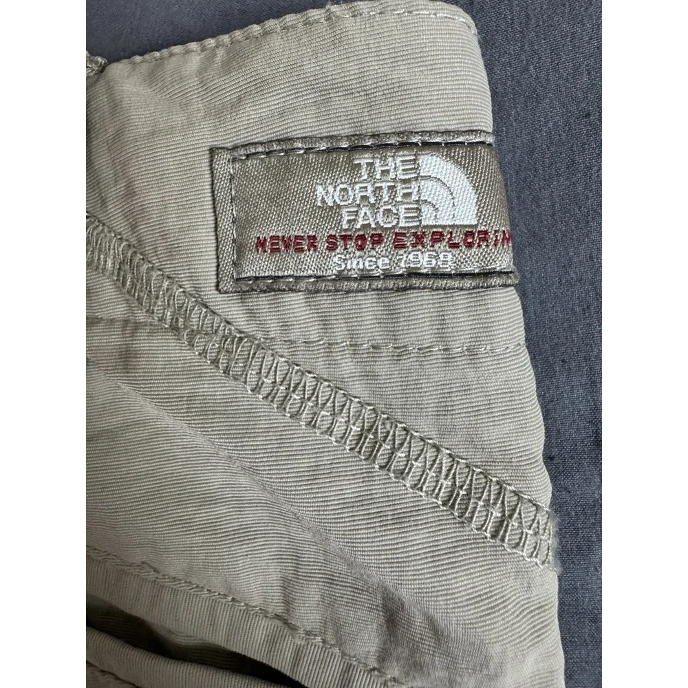 The North Face T150 T550 Short Court Convertible Hiking Shorts Men's 32 Beige